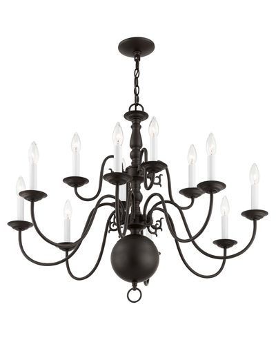 Livex Williamsburg Chandelier Light In Bronze