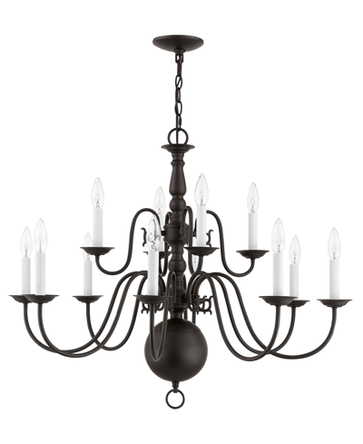 Livex Williamsburg Chandelier Light In Bronze