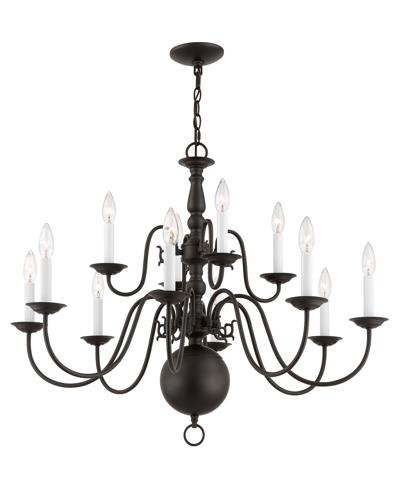 Livex Williamsburg Chandelier Light In Bronze