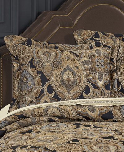 J Queen New York Amara 4 Pc. Comforter Set, Queen In Indigo