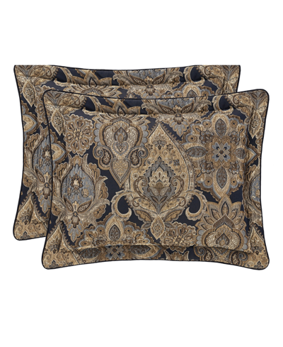 J Queen New York Amara 4 Pc. Comforter Set, Queen In Indigo