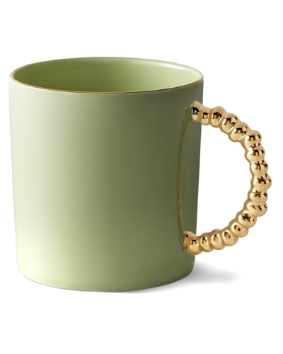 Shop L'objet Haas Mojave Matcha Gold Mug In Green