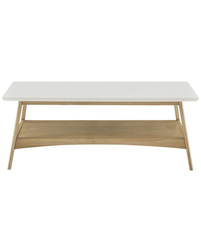 Shop Madison Park Parker Coffee Table In White