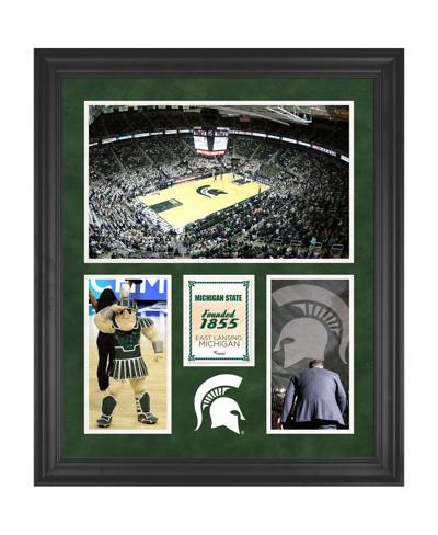 Shop Fanatics Authentic Michigan State Spartans Framed 20" X 24" Breslin Student Events Center 3-opening Collage In Multi