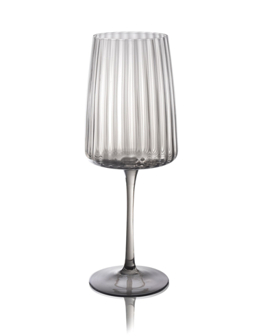 Qualia Glass Modern Ap Wine Glasses, Set Of 4 In Gray