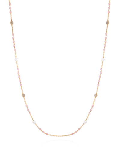 Shop T Tahari Gold-tone Long Dainty Necklace