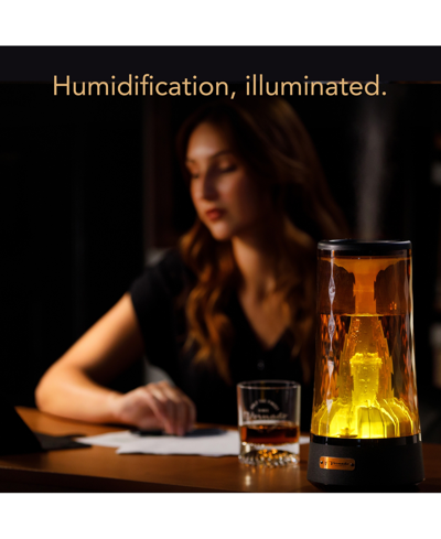 Shop Vornado Vordnado Lucerna 1 Ultrasonic Lighted Tabletop Humidifier In Amber