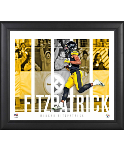 Shop Fanatics Authentic Minkah Fitzpatrick Pittsburgh Steelers Framed 15" X 17" Player Panel Collage In Multi