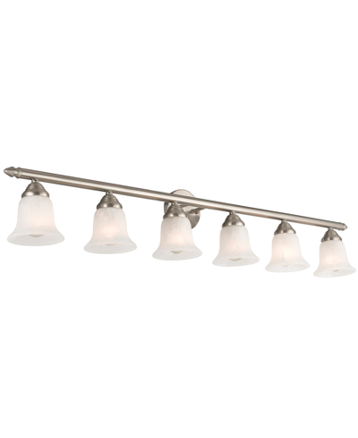 Livex Basics Vanity Light In Brushed Nickel