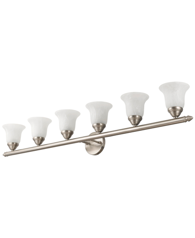 Livex Basics Vanity Light In Brushed Nickel