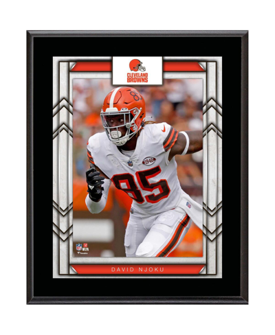 Shop Fanatics Authentic David Njoku Cleveland Browns 10.5" X 13" Player Sublimated Plaque In Multi