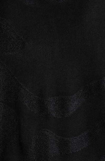 Shop Y-3 Jacquard Knit Sweater Vest In Black