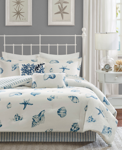 Shop Harbor House Beach House Reversible 4-pc. Comforter Set, Queen In Blue