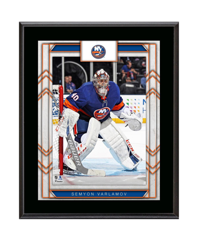 Shop Fanatics Authentic Semyon Varlamov New York Islanders 10.5" X 13" Sublimated Player Plaque In Multi