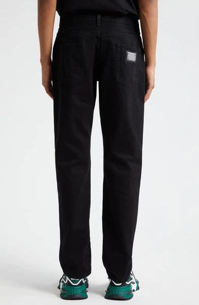 Shop Dolce & Gabbana Slim Fit Jeans In Variante Abbinata