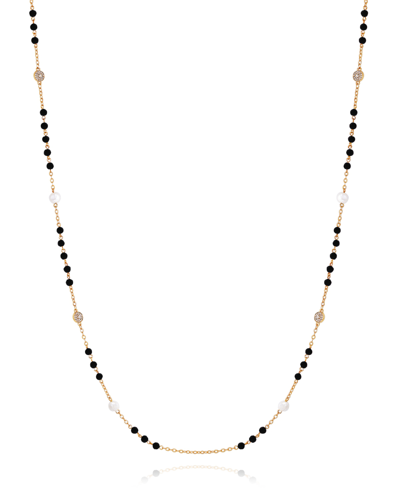 Shop T Tahari Multi-tone Long Dainty Necklace