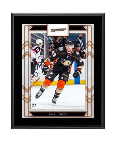 Shop Fanatics Authentic Max Jones Anaheim Ducks 10.5" X 13" Sublimated Player Plaque In Multi