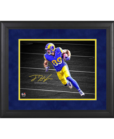 Shop Fanatics Authentic Tyler Higbee Los Angeles Rams Framed 11" X 14" Spotlight Photograph In Multi