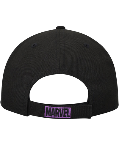 Shop Lids Men's Black The Hulk 60th Anniversary Comic Undervisor Adjustable Hat