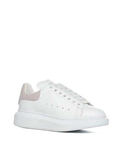 Shop Alexander Mcqueen Sneakers In White/patchouli 161