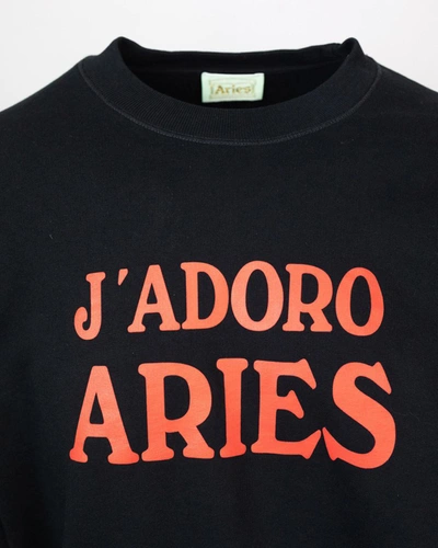 Shop Aries Sweater In Black