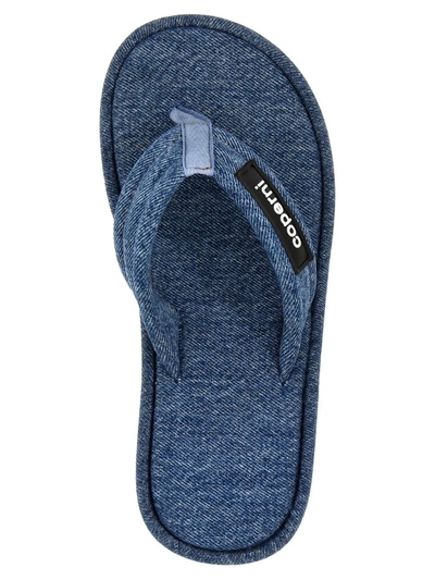 Shop Coperni Sandals In Blue