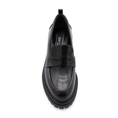 Shop Sergio Rossi Flat Shoes Black