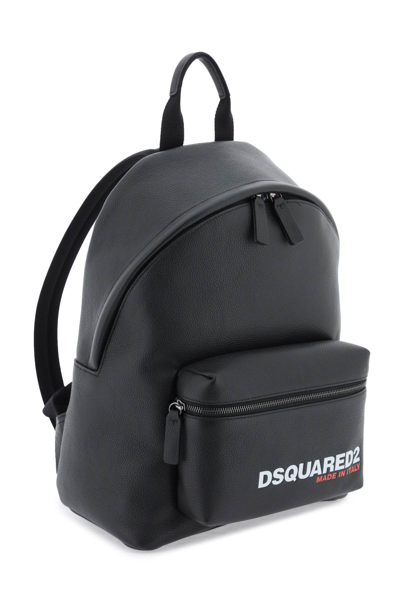 Shop Dsquared2 Bob Backpack In Nero (black)