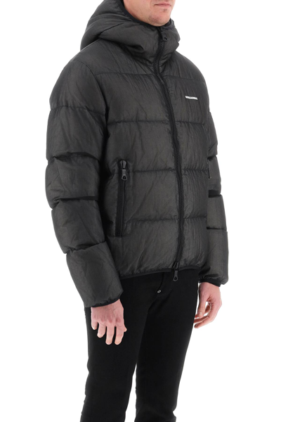 Shop Dsquared2 Ripstop Puffer Jacket In Black (black)