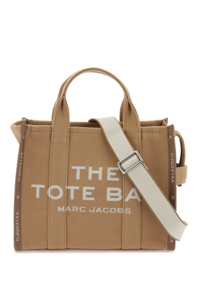 Shop Marc Jacobs The Jacquard Medium Tote Bag In Camel (brown)