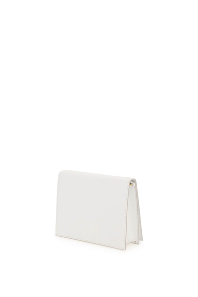 Shop Dolce & Gabbana Dg Logo Crossbody Bag In Bianco Ottico (white)