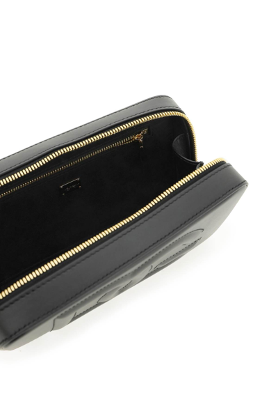 Shop Dolce & Gabbana Leather Camera Bag In Nero (black)