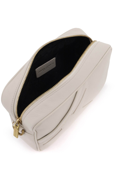 Shop Golden Goose Leather Crossbody Star Bag In Butter (white)