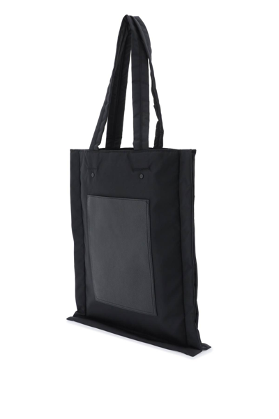Shop Y-3 Nylon Tote Bag In Black (black)