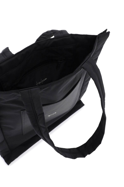 Shop Y-3 Nylon Tote Bag In Black (black)