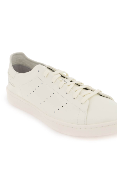 Shop Y-3 Stan Smith Sneakers In Owhite Owhite Owhite (white)