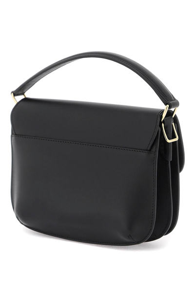 Shop Apc Sarah Mini Shoulder Bag In Noir (black)