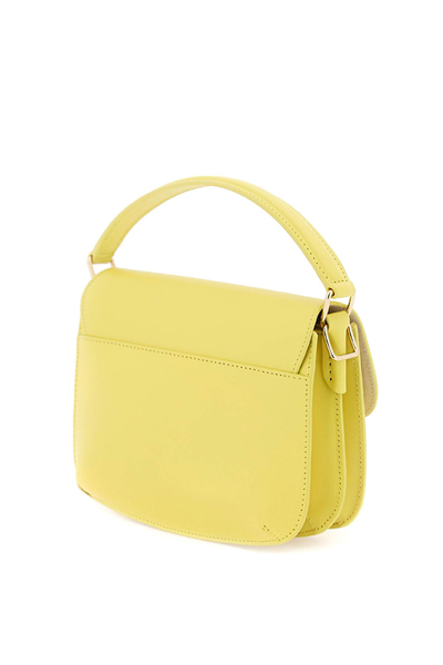 Shop Apc Sarah Mini Shoulder Bag In Sunshine (yellow)
