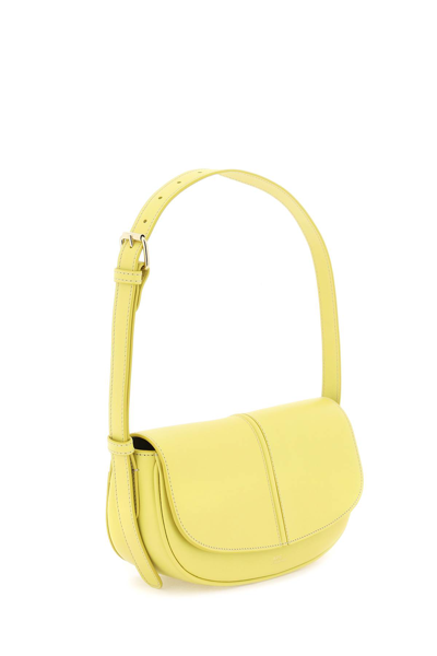 Shop Apc Betty Shoulder Bag In Sunshine (yellow)