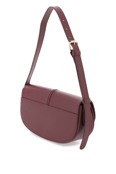 Shop Apc Betty Shoulder Bag In Vino (purple)