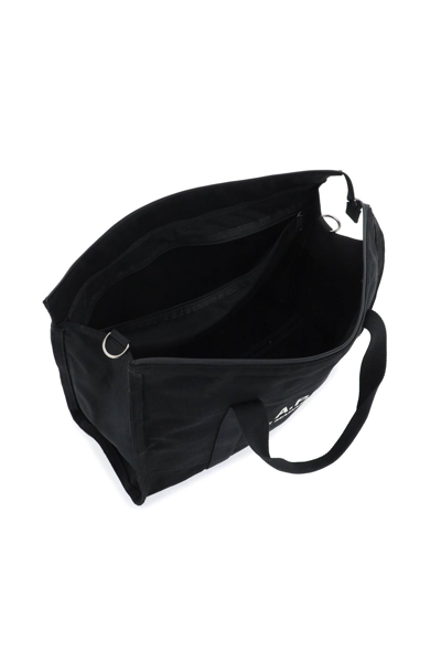 Shop Apc Récupération Tote Bag In Noir (black)