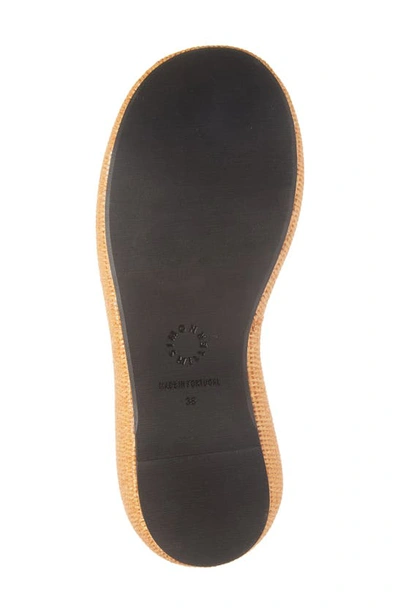 Simon Miller Bubble Wedge Platform Espadrilles In Toffee/ Natural