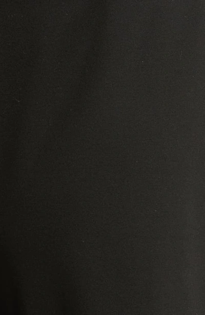Eileen Fisher High Waist Wide Leg Ponte Pants In Black