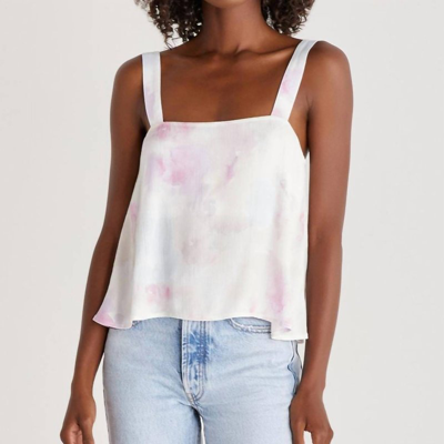 Shop Z Supply Aniston Blurred Top In White