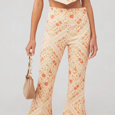 Shop Show Me Your Mumu Belmont Pull On Trouser In Yellow