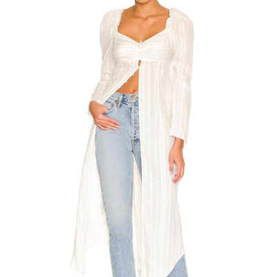 Shop Free People Luna Maxi Top In White