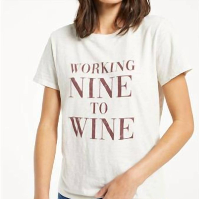 Shop Z Supply Easy Wine Tee In White