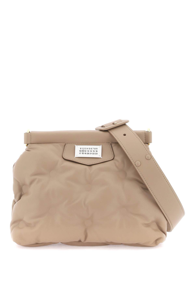 Shop Maison Margiela Glam Slam Crossbody Bag In Biche (beige)