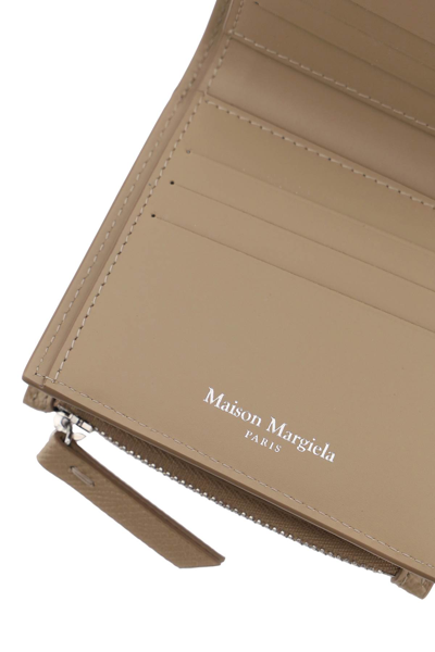 Shop Maison Margiela Four Stitches Wallet In Biche (brown)