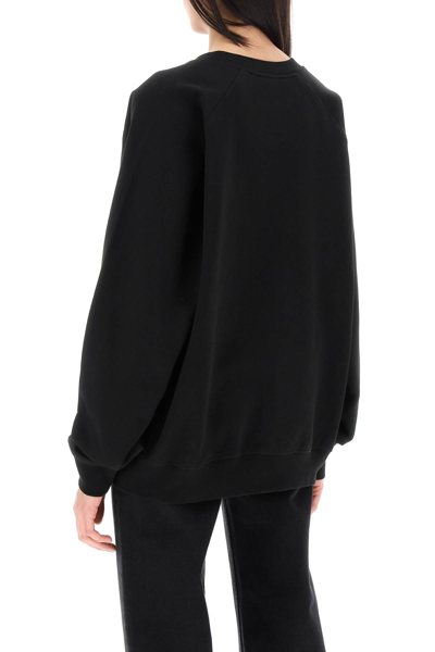 Shop Vivienne Westwood Time Machine Raglan Sweatshirt In Black (black)